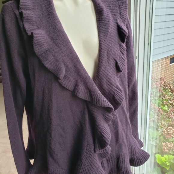 Lauren Ralph Lauren Sweaters - SOLD****Ralph Lauren Knit Ruffle Sweater